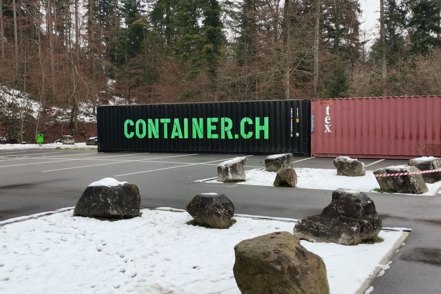 40' Lagercontainer